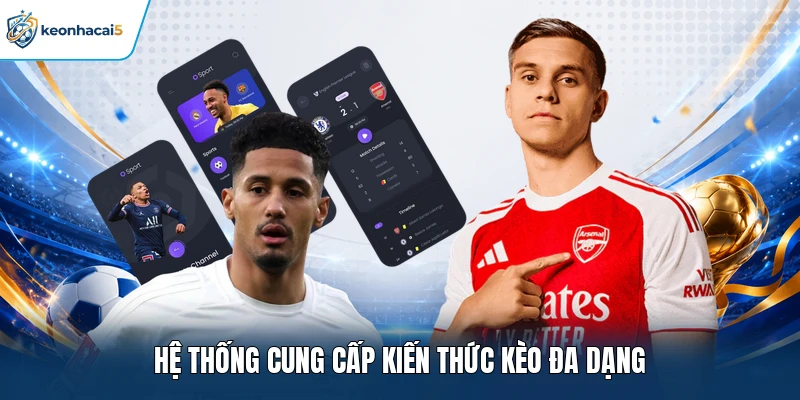Keonhacai5 - Tỷ Lệ Kèo Nhà Cái 5, Kèo Bóng Đá Trực Tuyến 4 Hệ thống cung cấp kiến thức kèo đa dạng