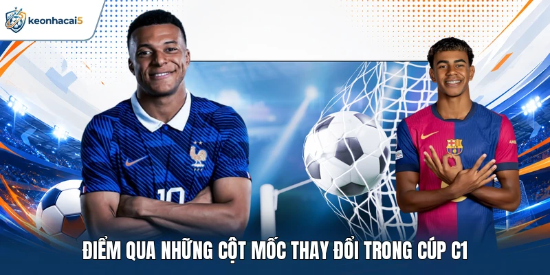 Cúp C1 Châu Âu - Lịch sử và sức hút của giải đấu lớn 2 Điểm qua những cột mốc thay đổi trong cúp C1