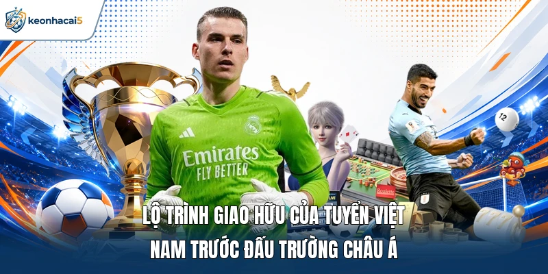 Giao hữu tuyển Việt Nam - 3 trận đấu trước Asian Cup 2027 1 Lộ trình giao hữu của tuyển Việt Nam trước đấu trường châu Á